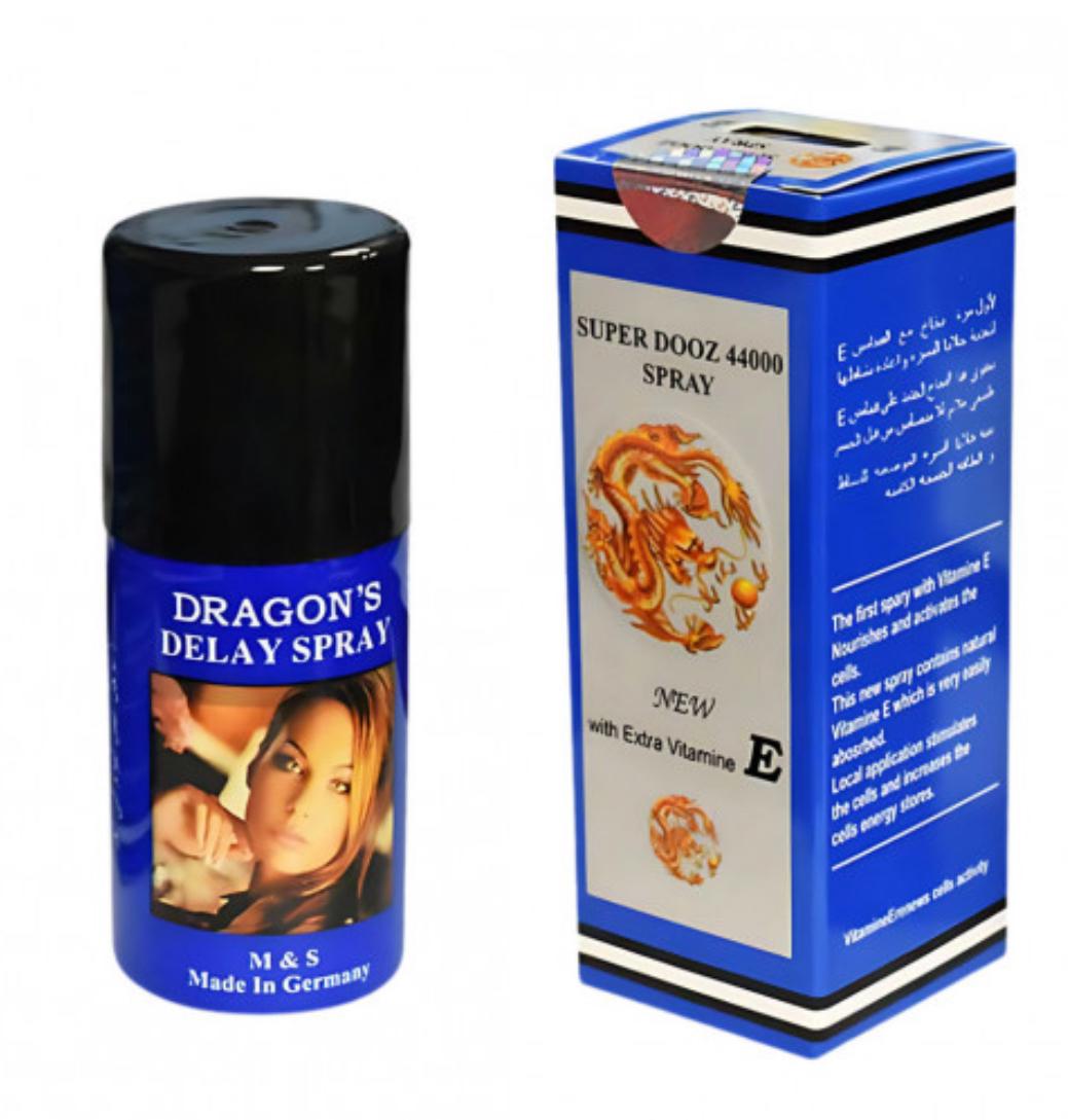 Dragon Super Dooz 44000 Spray Potenciador Retardante Masculino