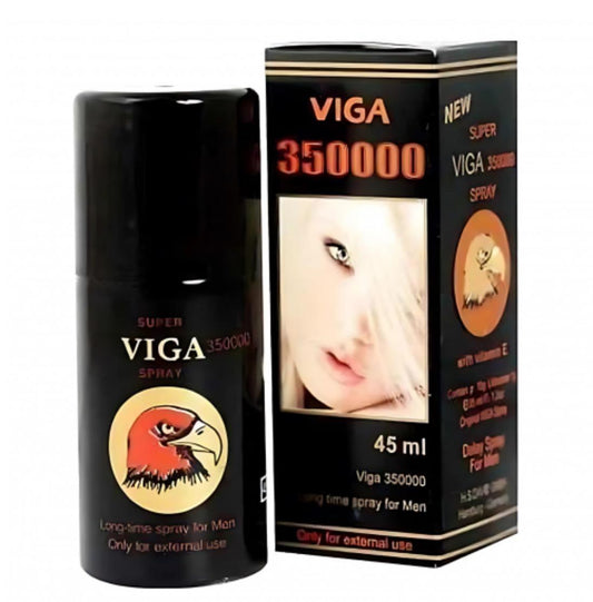 Super Viga 350000 – Spray Potenciador Retardante para Hombres